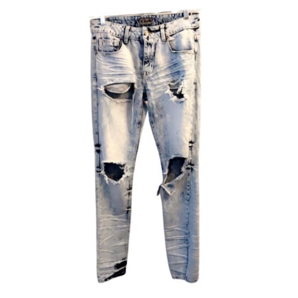 💪🏽 Washed denim distressed Jeans